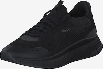 Chaussure à lacets '50498904' HUGO en noir : devant