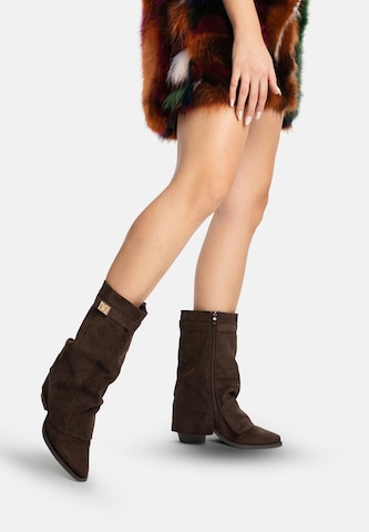 Salinyang Stiefel in Braun