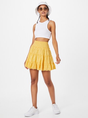 Jupe American Eagle en jaune