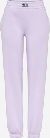 LSCN by LASCANA - Calças em roxo: frente