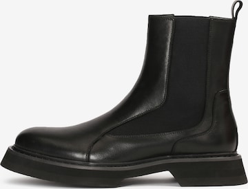 Kazar Studio - Botas Chelsea en negro: frente