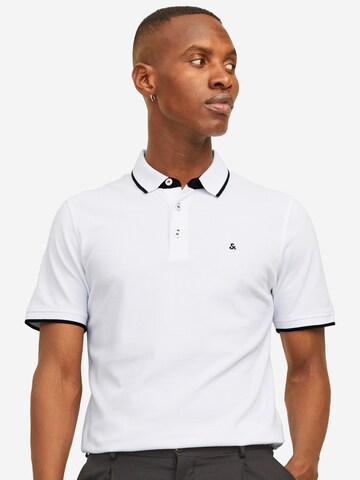 JACK & JONES Shirt 'Paulos - Slim Fit' in Wit