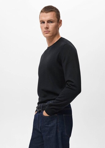 MANGO MAN Sweater 'Willy' in Black