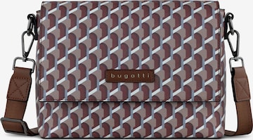 Borsa a tracolla di bugatti in marrone: frontale