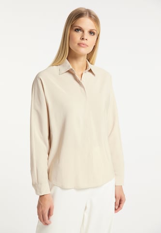 Camicia da donna di RISA in beige: frontale