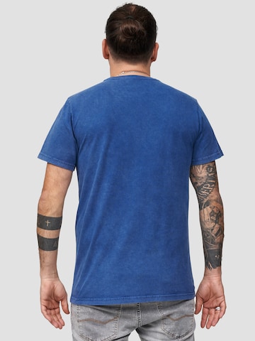 T-Shirt Recovered en bleu
