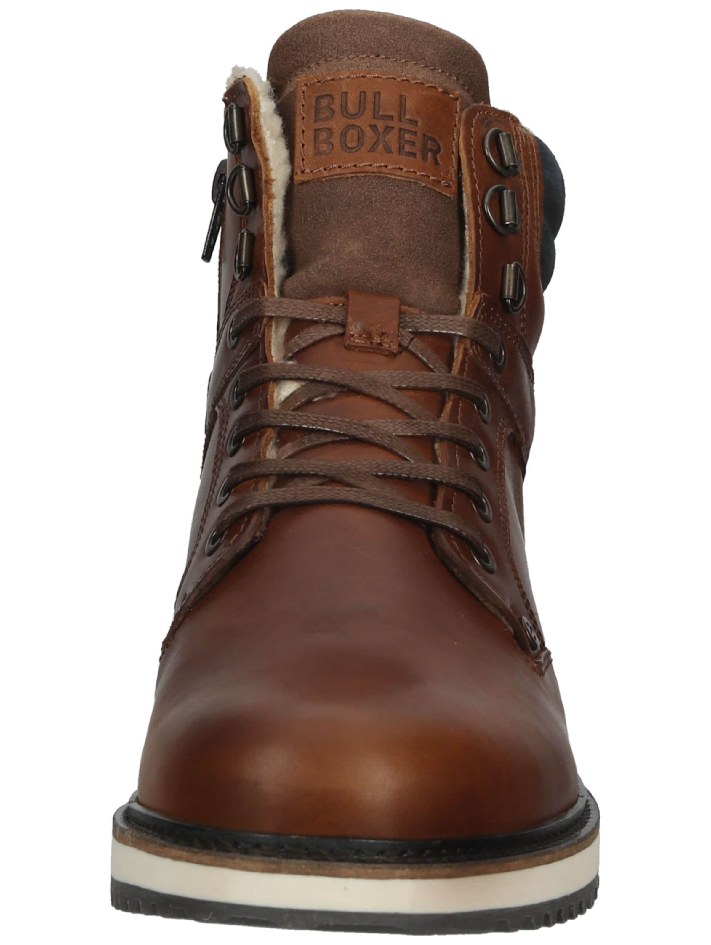 Bottines à lacets BULLBOXER en marron