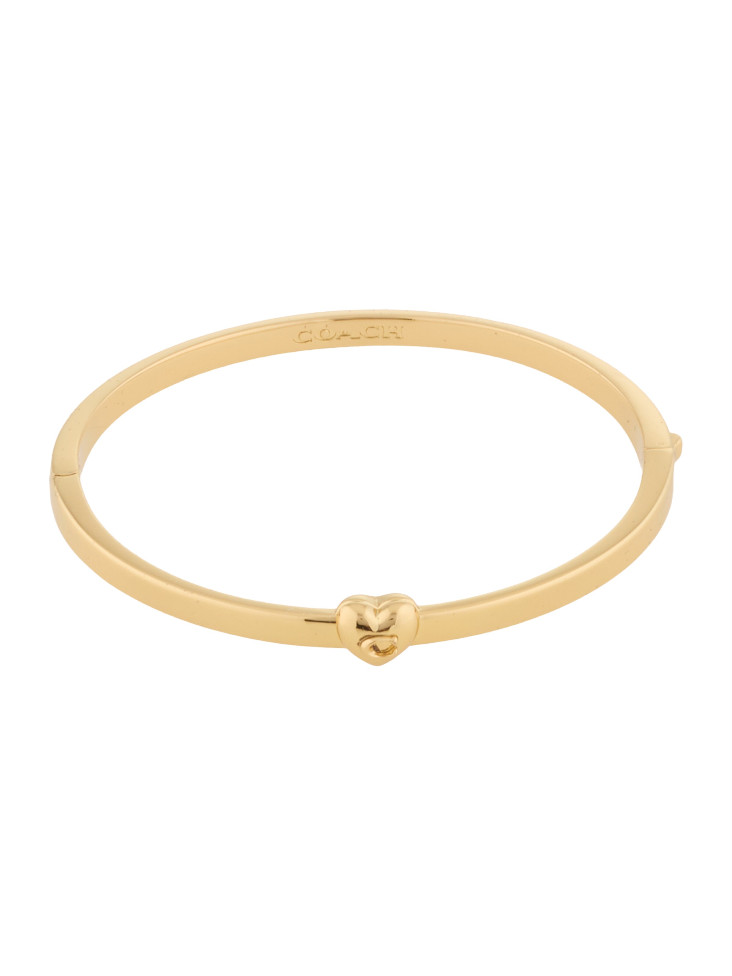 Apyrankė 'HEART' iš COACH, spalva – Auksas, Prekių apžvalga