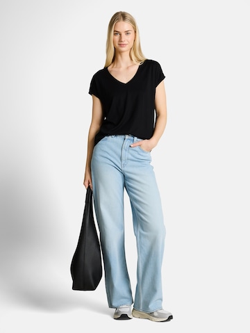 TOM TAILOR DENIM T-Shirt in Schwarz