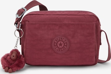 KIPLINGTorba preko ramena 'Abanu' - crvena boja: prednji dio