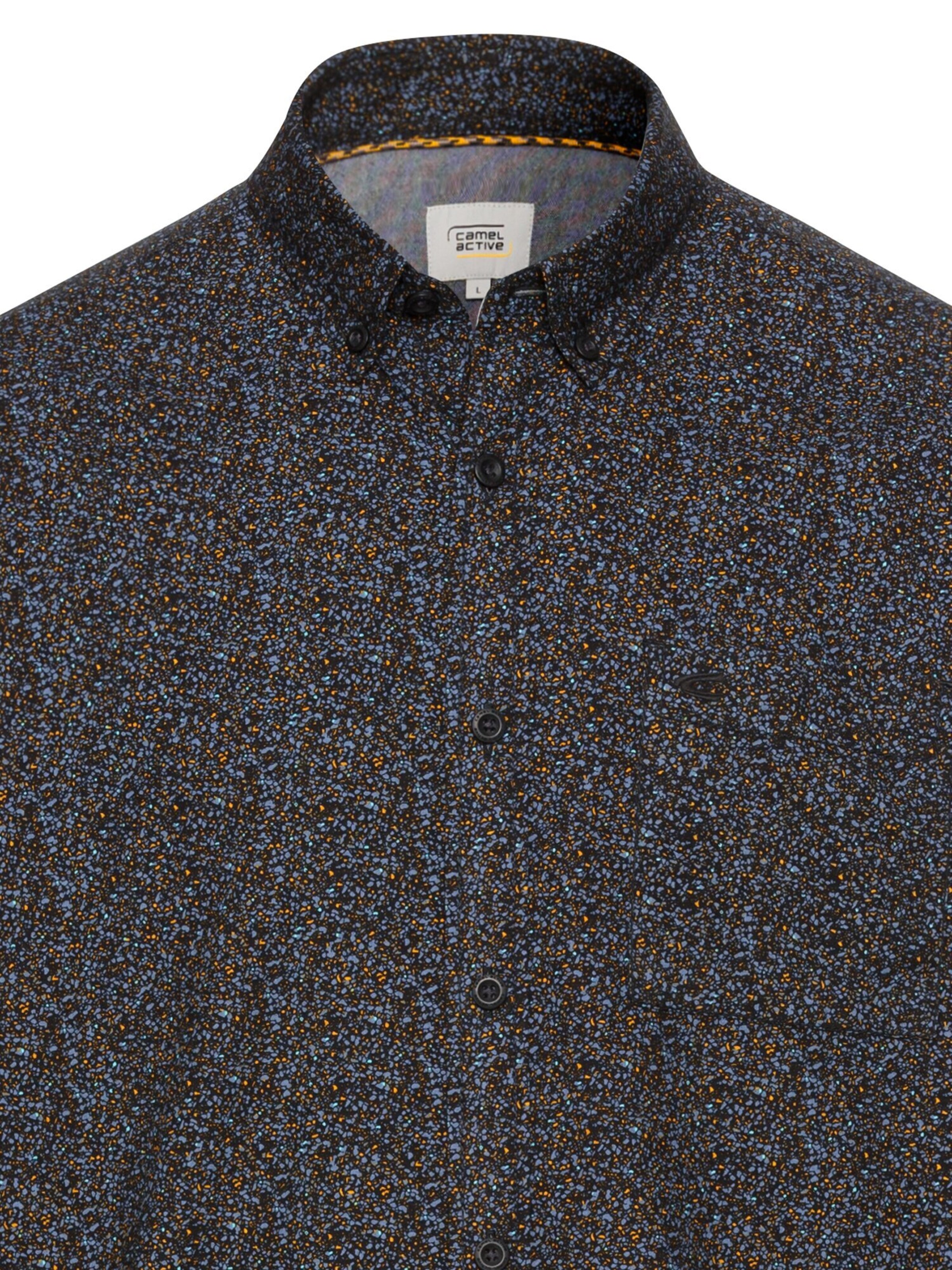 CAMEL ACTIVE Regular Fit Hemd in Schwarz