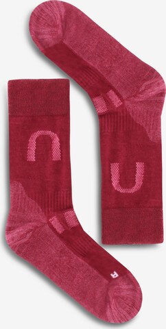 normani Athletic Socks 'Melton' in Red