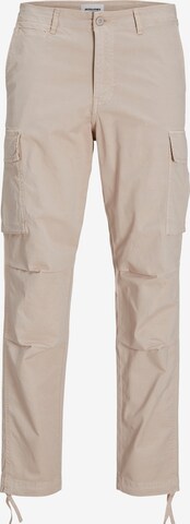 Pantaloni cargo 'Ace Tucker' di JACK & JONES in beige: frontale