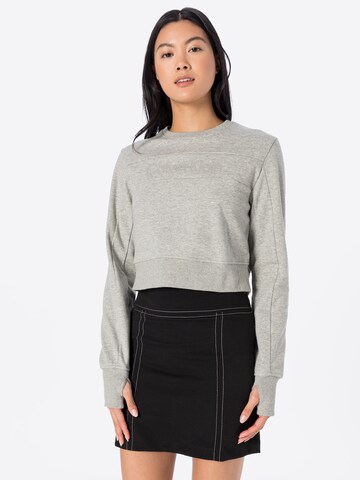 Calvin Klein Sport Sweatshirt in Grey: front