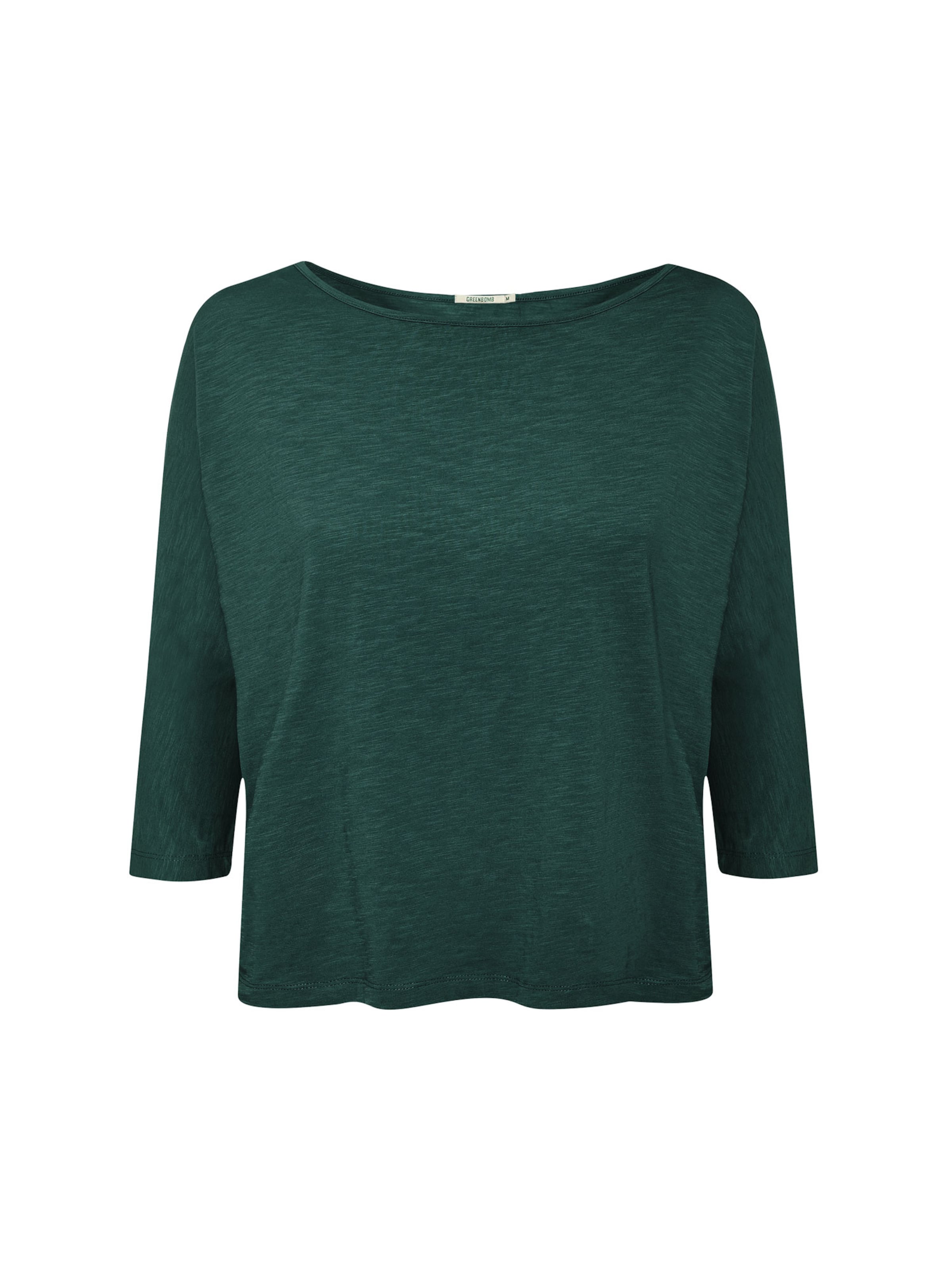 Maglietta ' Simper Basic ' di GREENBOMB in blu: frontale