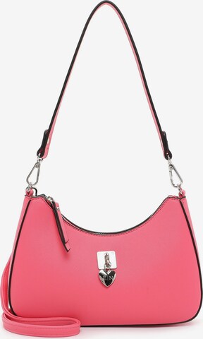 Emily & Noah Shoulder Bag ' Birte ' in Pink: front
