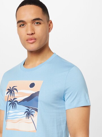T-Shirt 'View Palm' WESTMARK LONDON en bleu