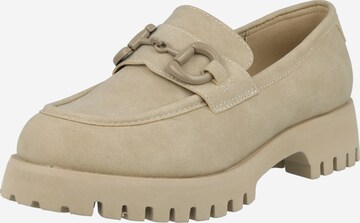 MTNG Slip-ons 'LENOX' in Beige: front