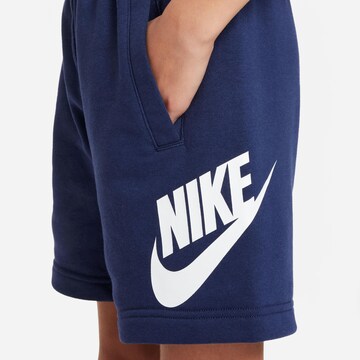 Nike Sportswear Свободный крой Штаны 'Club Fleece' в Синий