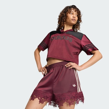 Loosefit Pantalon ADIDAS ORIGINALS en rouge