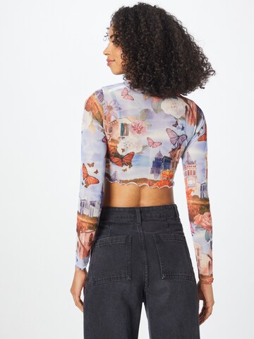 Nasty Gal Shirt in Blauw