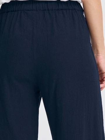 Fransa - Pierna ancha Pantalón 'Frabell' en azul
