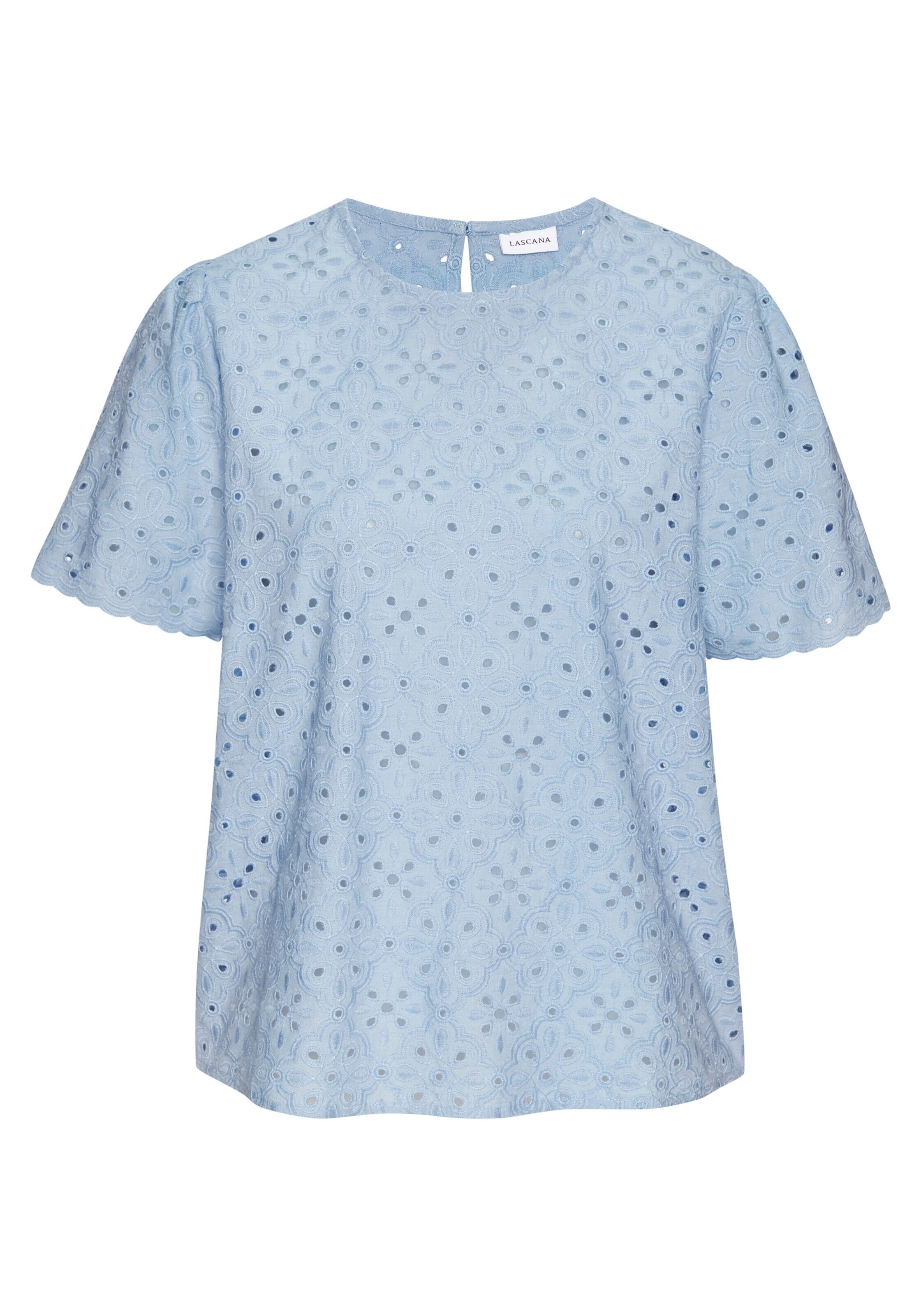 LASCANA Bluse in Blau: Vorderseite