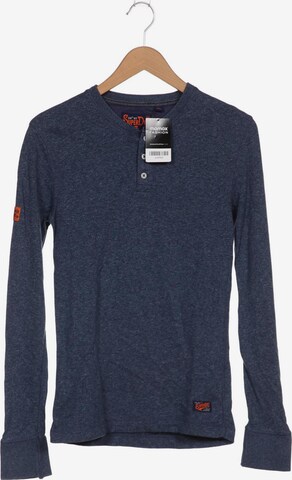 Superdry Shirt in S in Blue: front