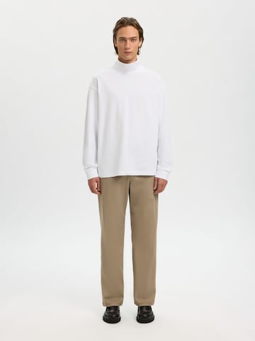 T-Shirt SELECTED en blanc