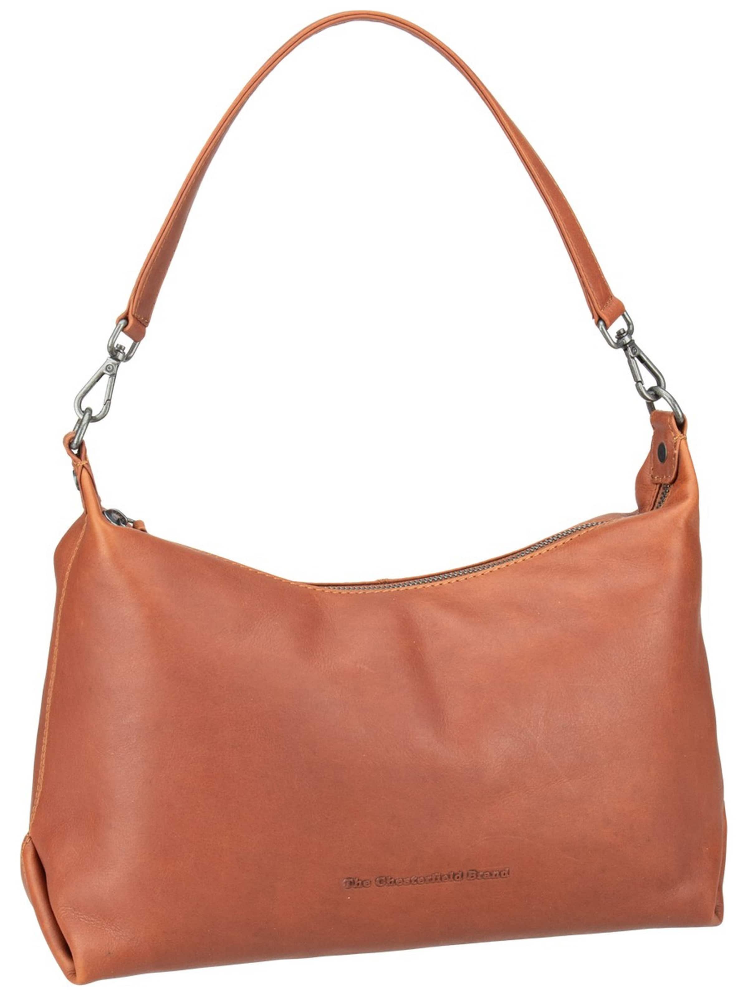 The Chesterfield Brand Handtasche 'Skara' in Braun: Vorderseite