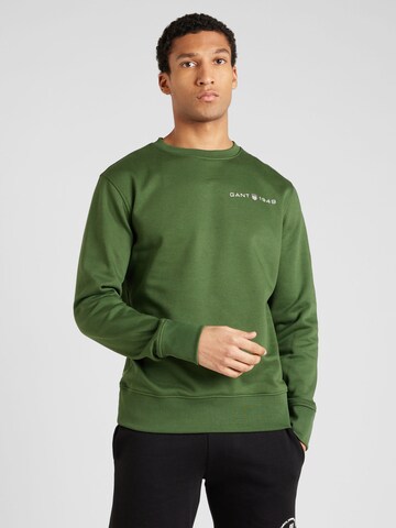 GANT Sweatshirt in Grün: predná strana