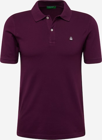 T-Shirt UNITED COLORS OF BENETTON en violet : devant