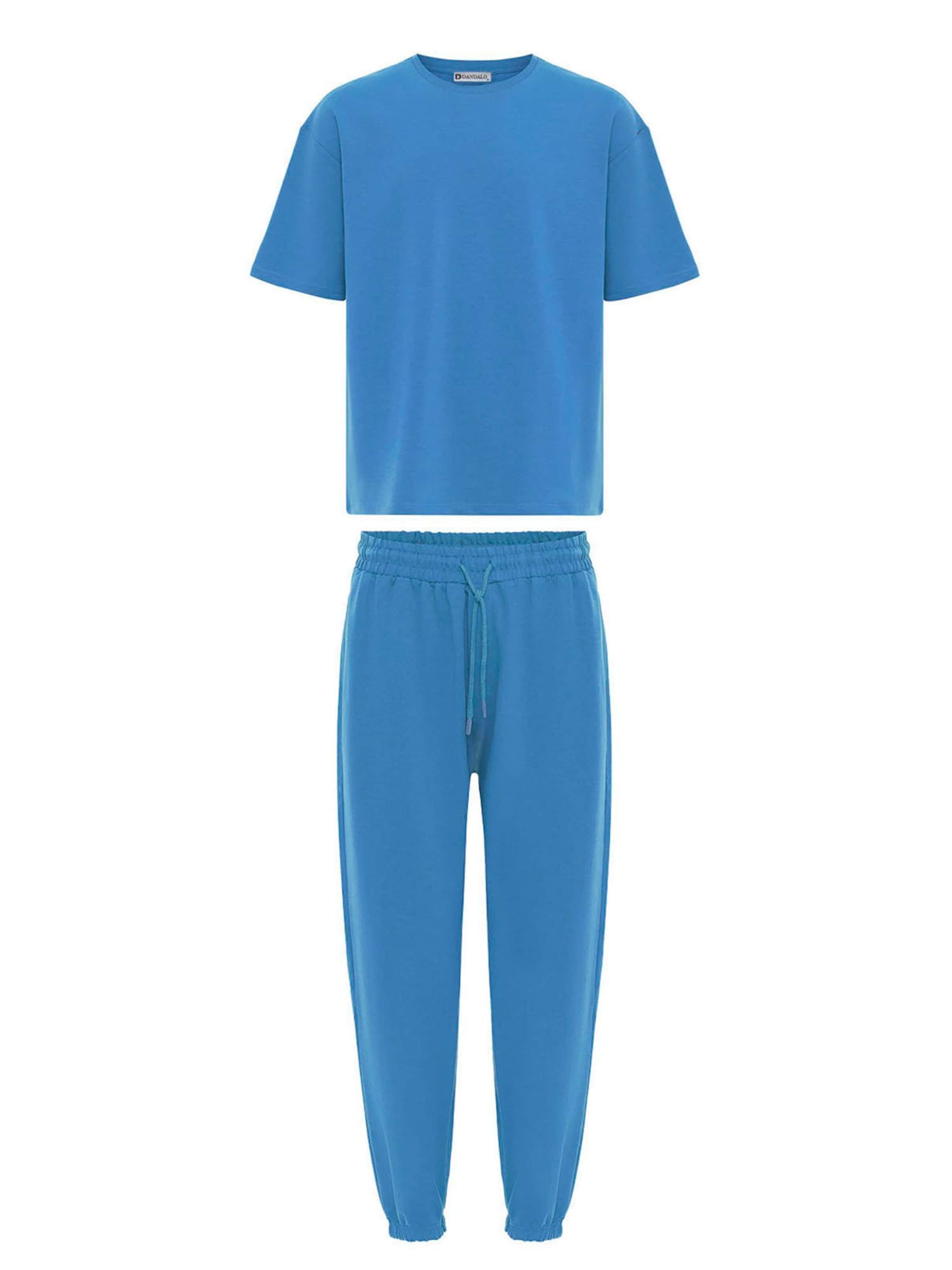 Abito da casa di Dandalo in blu: frontale