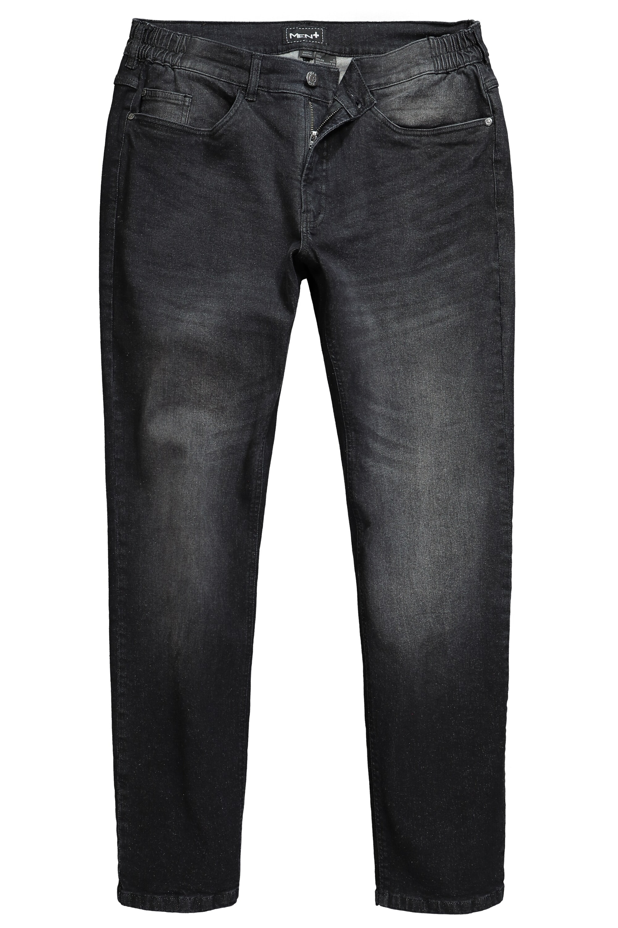 Men Plus Loose fit Jeans in Black: front