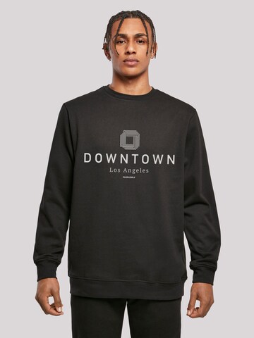 F4NT4STIC Sweatshirt 'Downtown LA' in Schwarz: predná strana