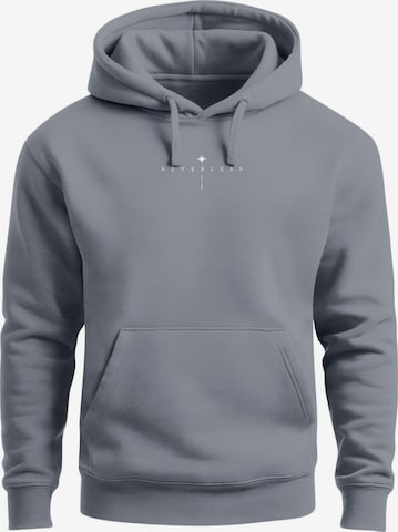 Neverless Sweatshirt 'Spiritual Awareness' in Grey: front