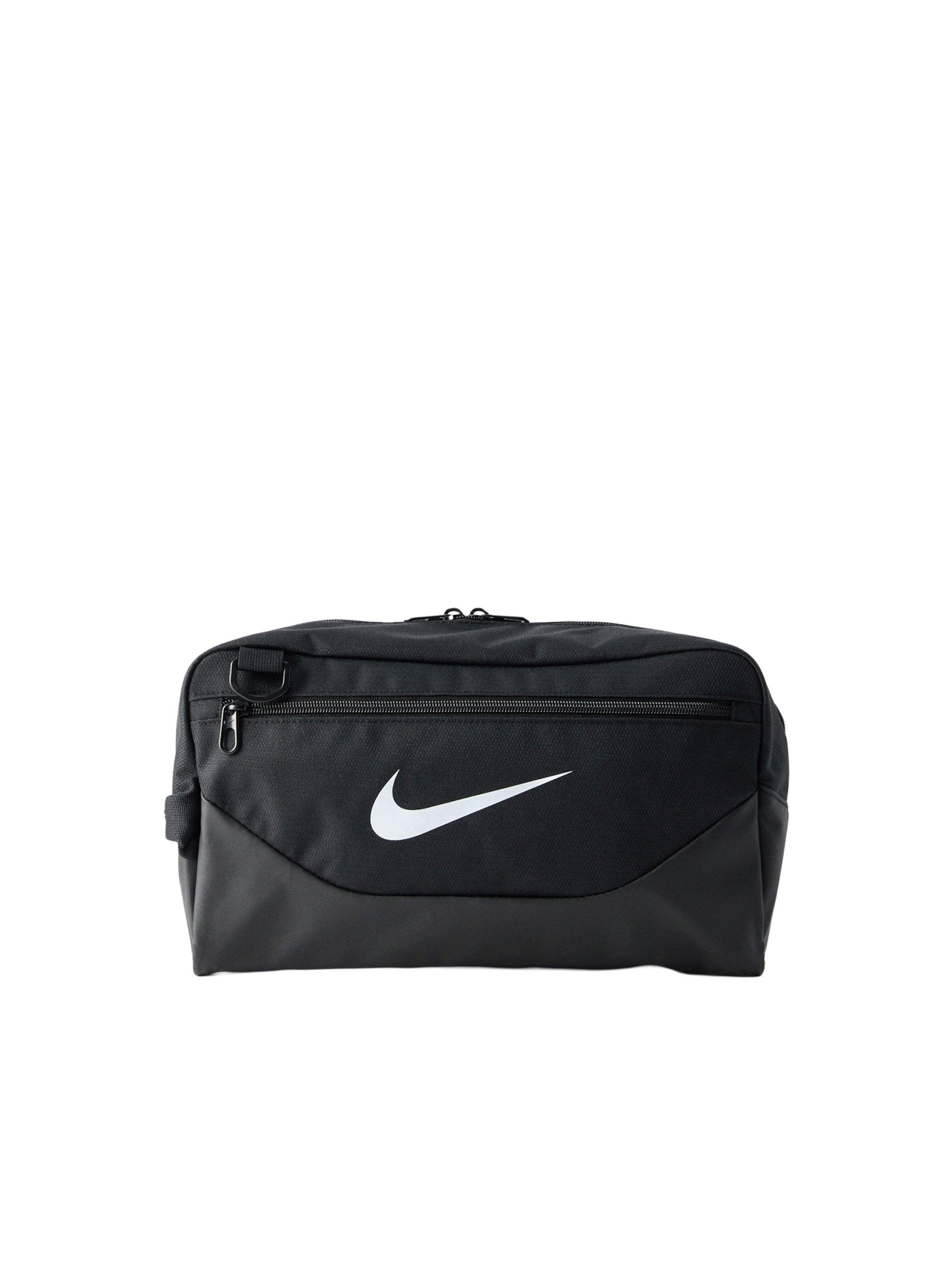 NIKE Sporta soma 'BRSLA', krāsa - melns / balts, Preces skats
