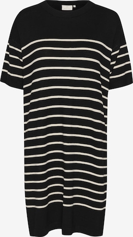 Robes en maille Kaffe en noir : devant