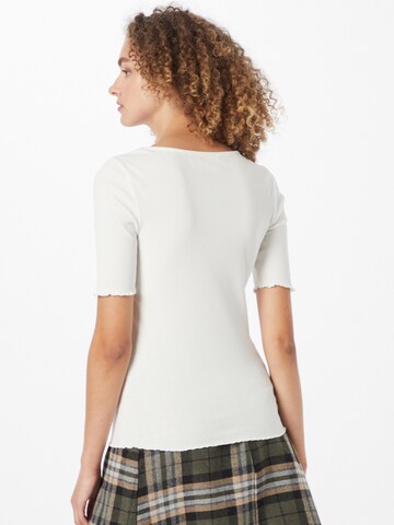 T-shirt 'ANNA' SELECTED FEMME en blanc