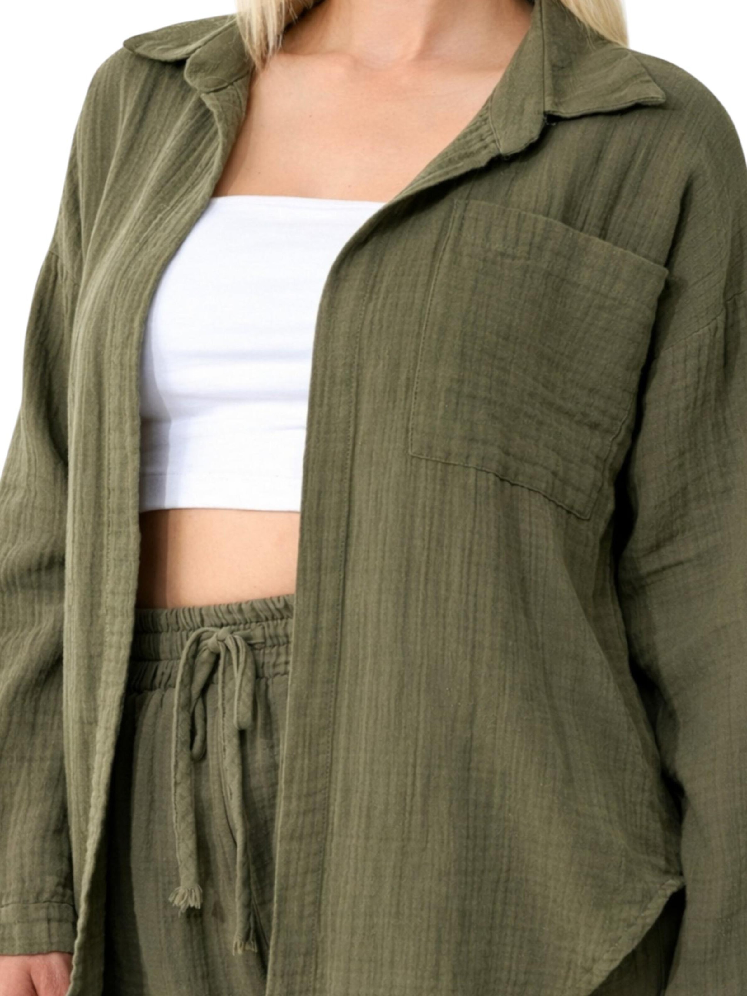 Camicia da donna 'NALYA' di WENOR in verde