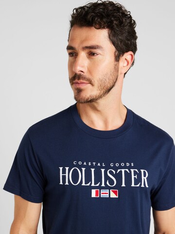HOLLISTER - Camiseta 'COASTAL' en azul