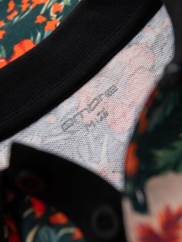 Ombre Shirt in Black