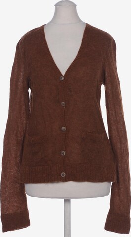 PERUVIAN CONNECTION Sweater & Cardigan in XS in Brown: front