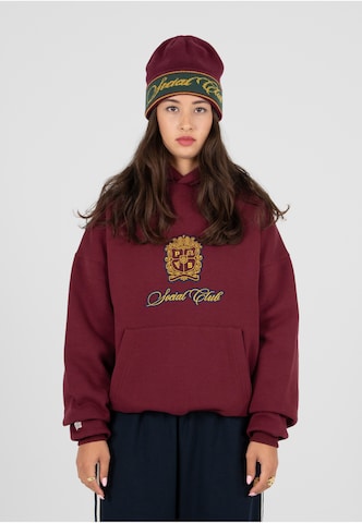 Prohibited Sweatshirt in Rood: voorkant