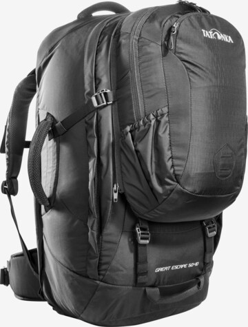 TATONKA Backpack 'Great Escape 50+10' in Black: front
