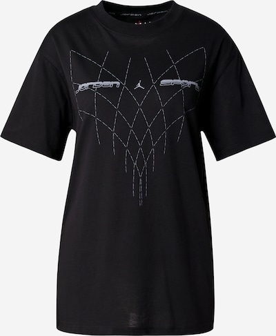 Jordan T-shirt fonctionnel en gris / noir / blanc, Vue avec produit