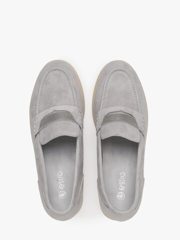 Estro Moccasins '078-31' in Grey