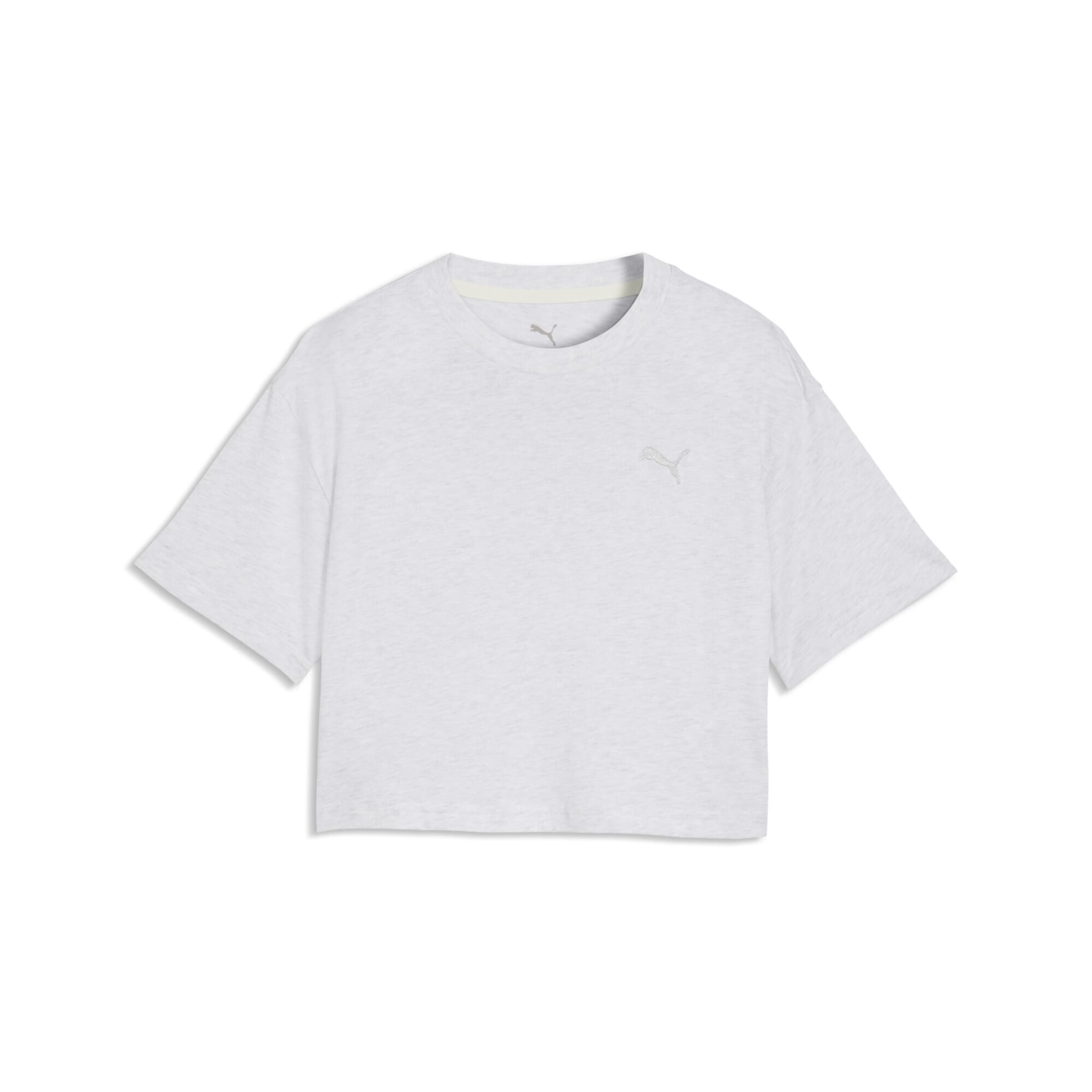T-Shirt fonctionnel PUMA en blanc : devant