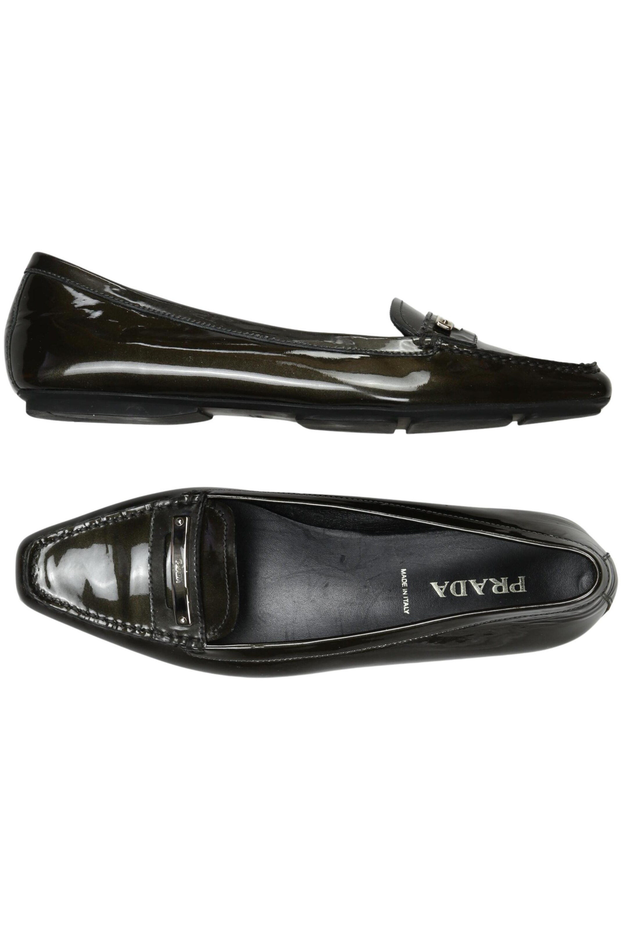 PRADA Flats & Loafers in 39,5 in Brown, Item view