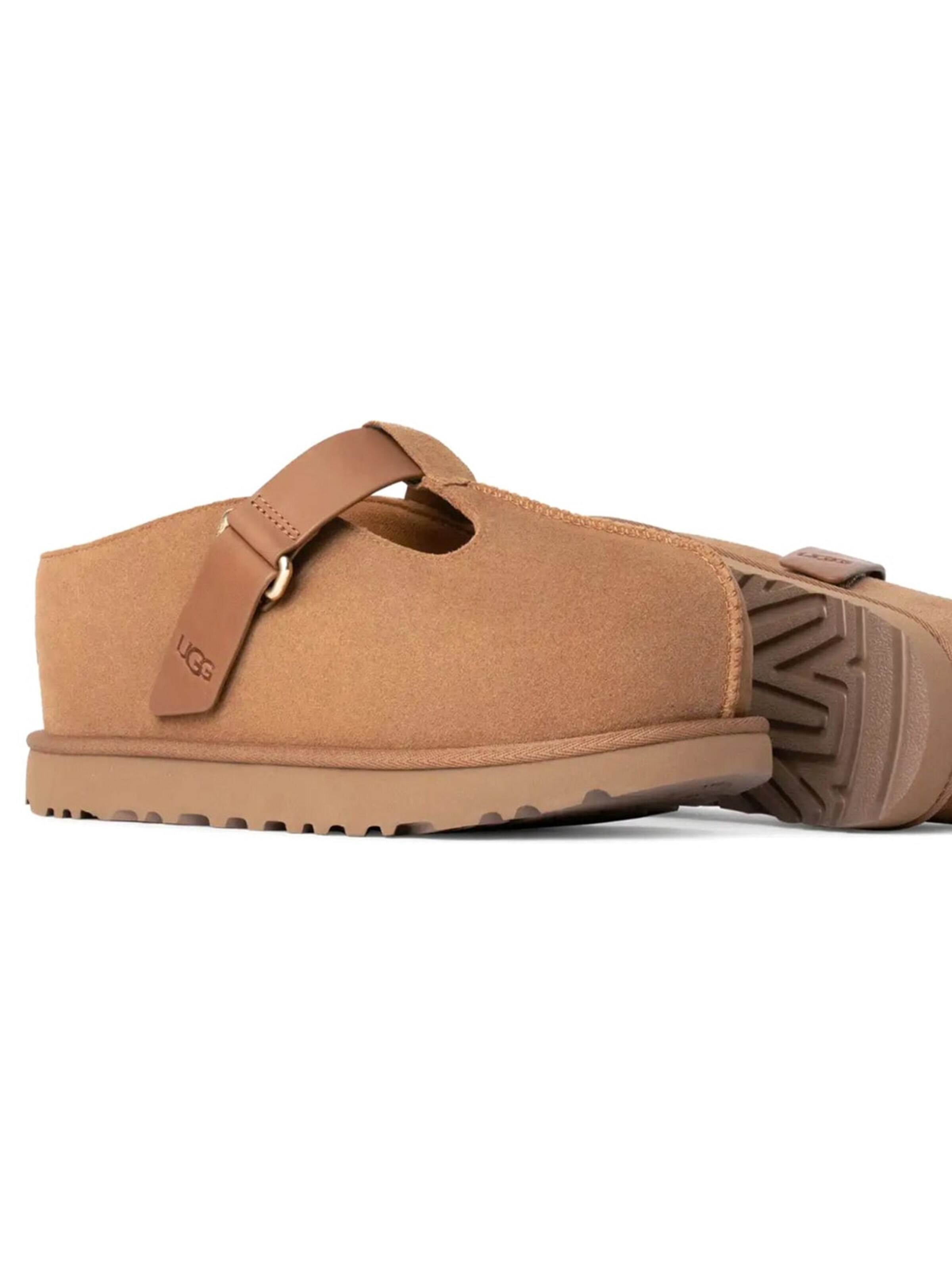 UGG Clogs 'W GOLDENSTAR HI CLOG CHESTNUT' in Bruin